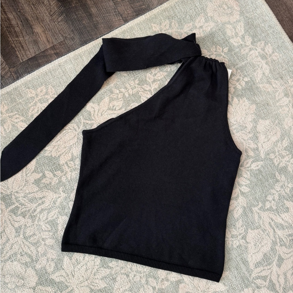 NWT - Abercrombie & Fitch - Asymmetrical Scarf Sweater Tank - Picture 9 of 9
